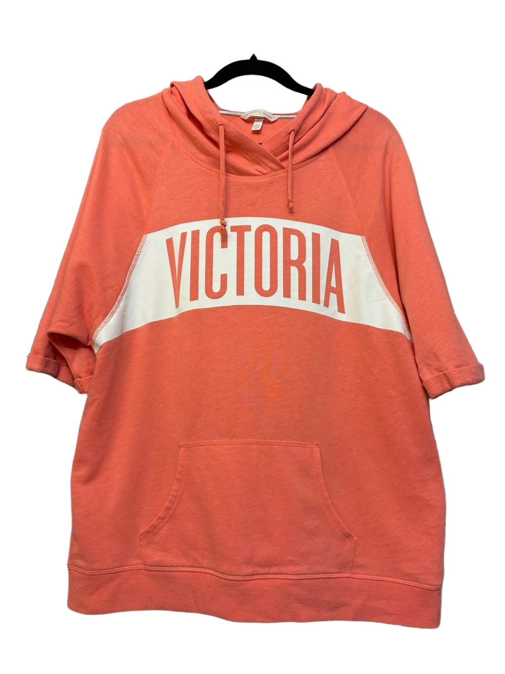 Short-Sleeve Hooded Sweatshirt